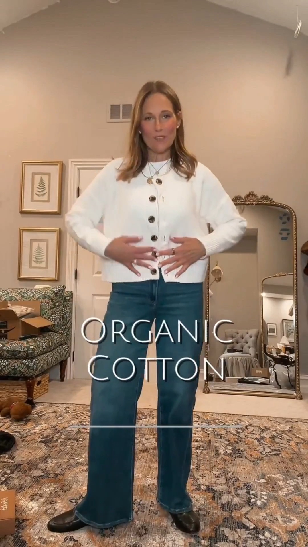 Our best selling sweater and it’s organic. I’m wearing it again today and had to share it one more time. Reposting this video because it’s just that good.

#LTKSeasonal #LTKMidsize #LTKOver40