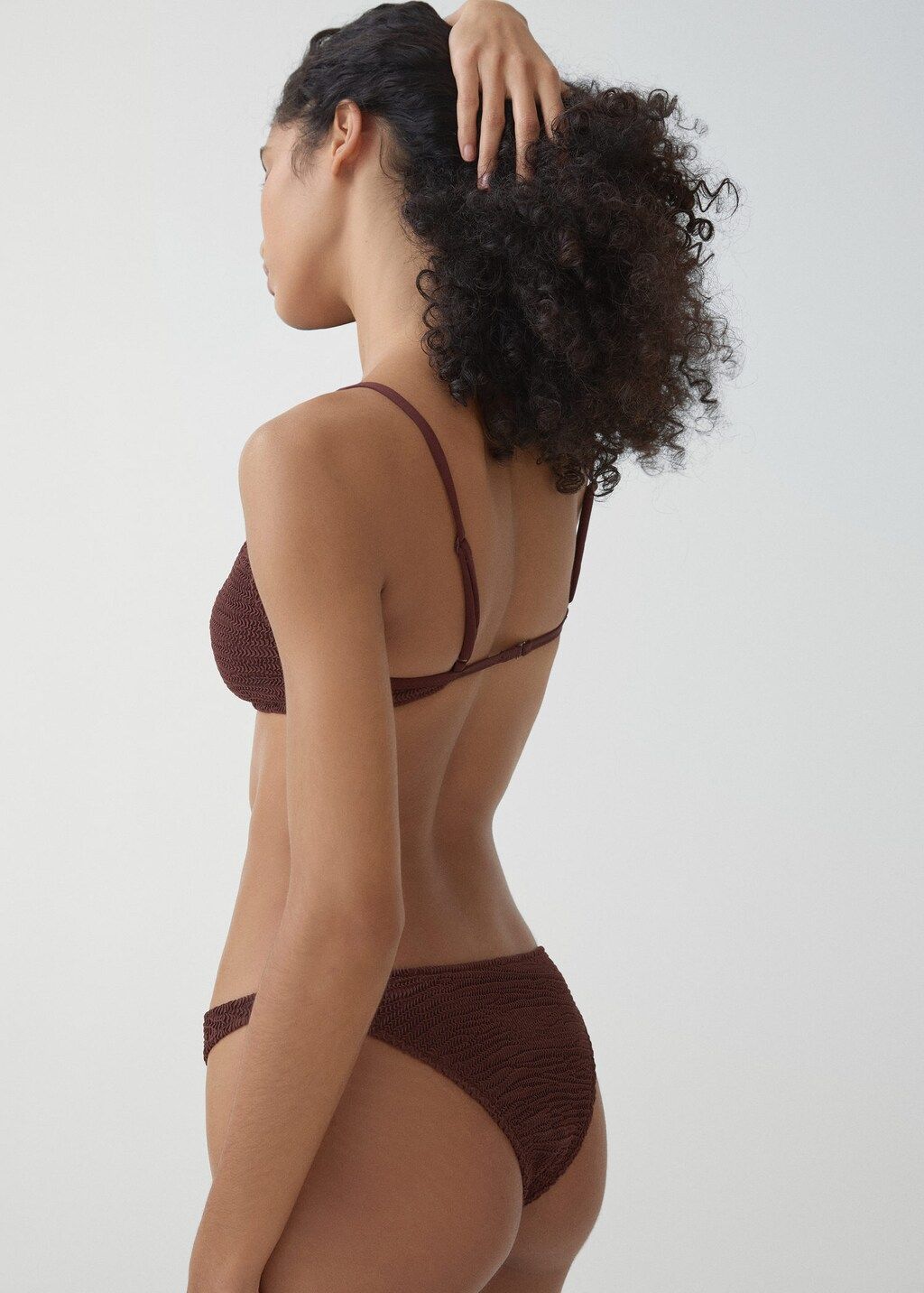 Textured bikini bottom -  Women | Mango USA | MANGO (US)