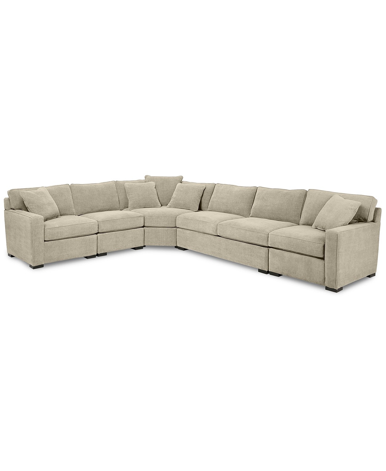 Radley 5-Piece Fabric Sectional Sofa with Apartment Sofa, Created for Macy's | Macys (US)