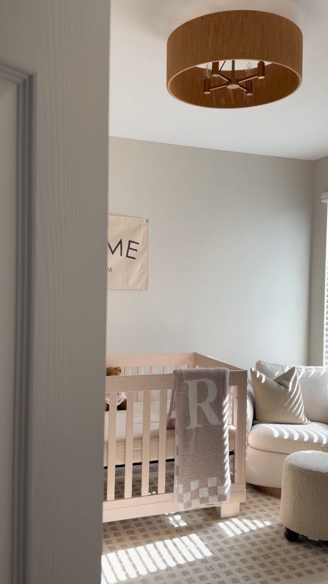 Nursery glow-up ✨

Rome’s nursery is coming along and The Maynard Ceiling Light from @lightopia_ brings organic texture and modern warmth to the nursery.

Neutral Nursery, Boy Nursery, Nursery Lighting, Nursery Inspo, Baby Boy, Neutral Home, Nursery Design, Ceiling Light, Modern Organic 
.
.
.
.
.
.
.

#mylightopia #nursery #babyboy #boydad #nurserydecor 

#LTKHome