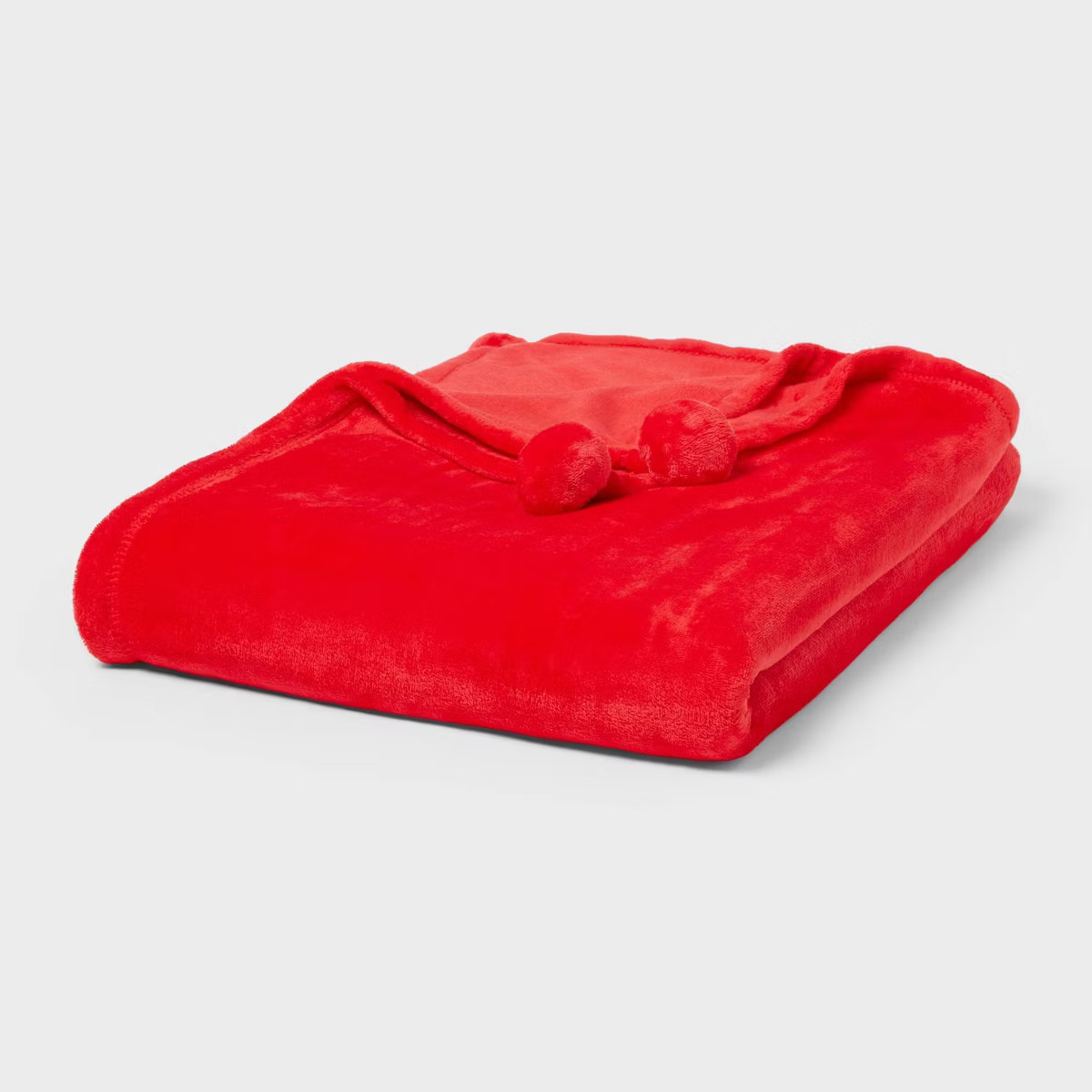 Twin Pom Pom Christmas Blanket - Wondershop™ | Target