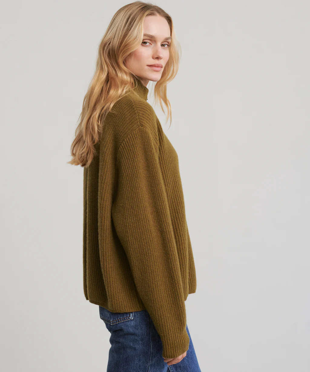 Cashmere Half Zip | Jenni Kayne