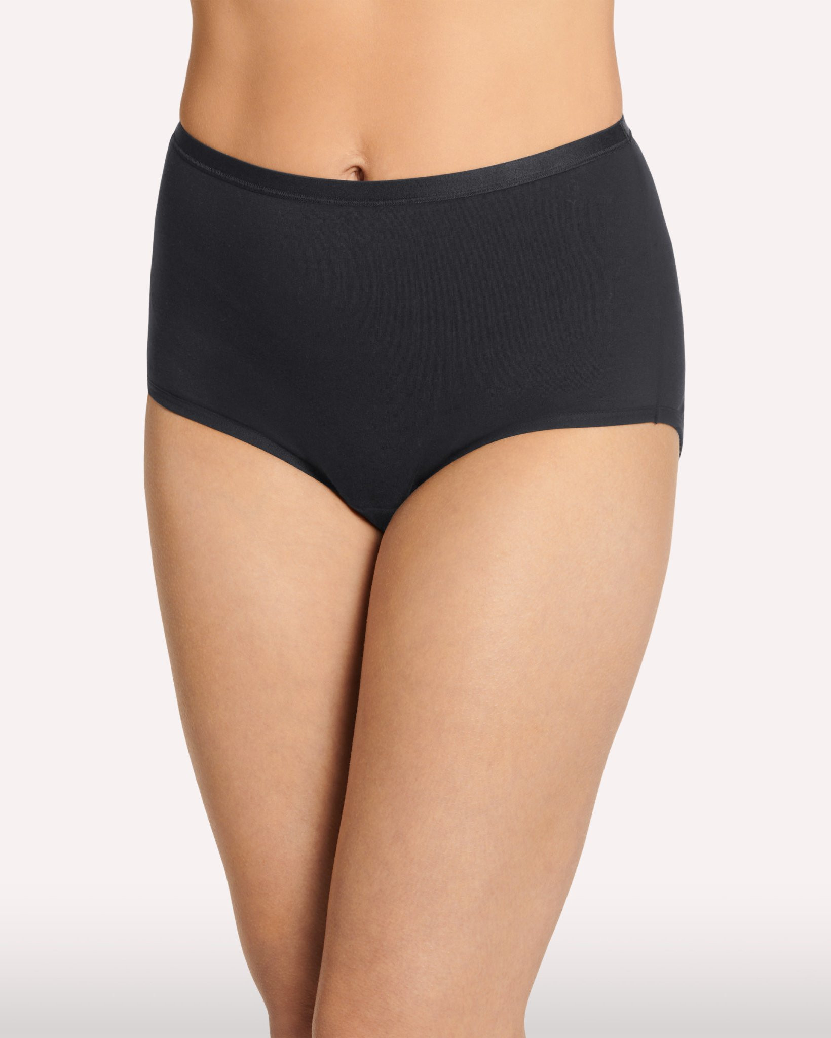 Worry Free Cotton Stretch Moderate Absorbency Brief | Jockey