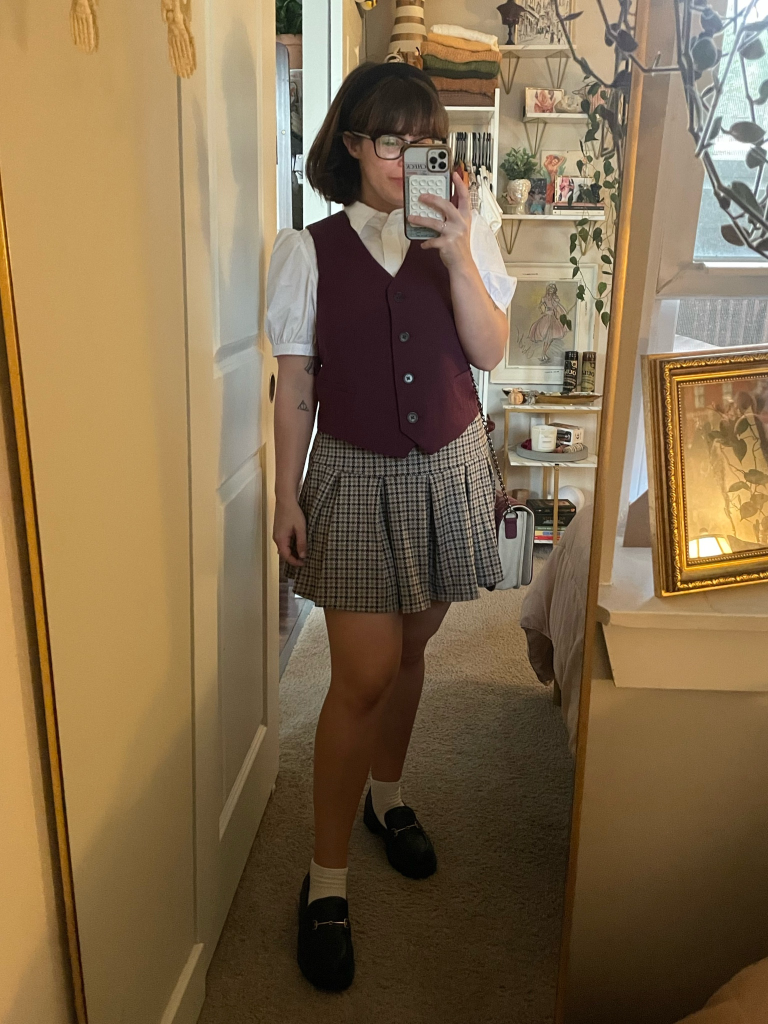 Still not over this skirt. I could wear this every day. And I’m in love with this vest! I want more! Wearing an XS petite in the vest and a small in the skirt  

#LTKSeasonal #LTKWorkwear #LTKStyleTip