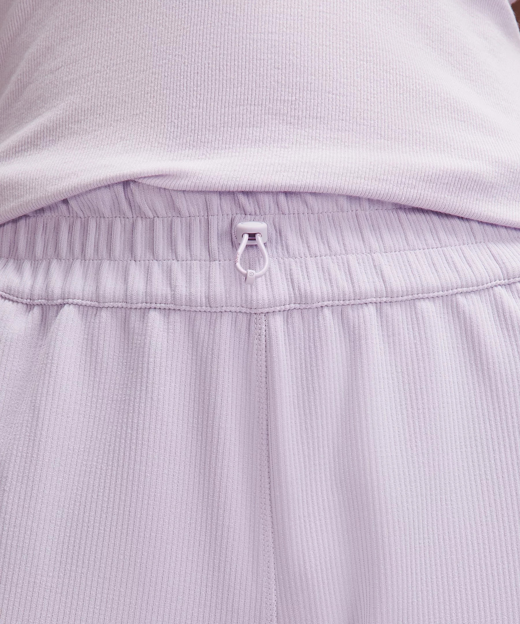 Ribbed Softstreme Mid-Rise Pant 32" | Lululemon (US)