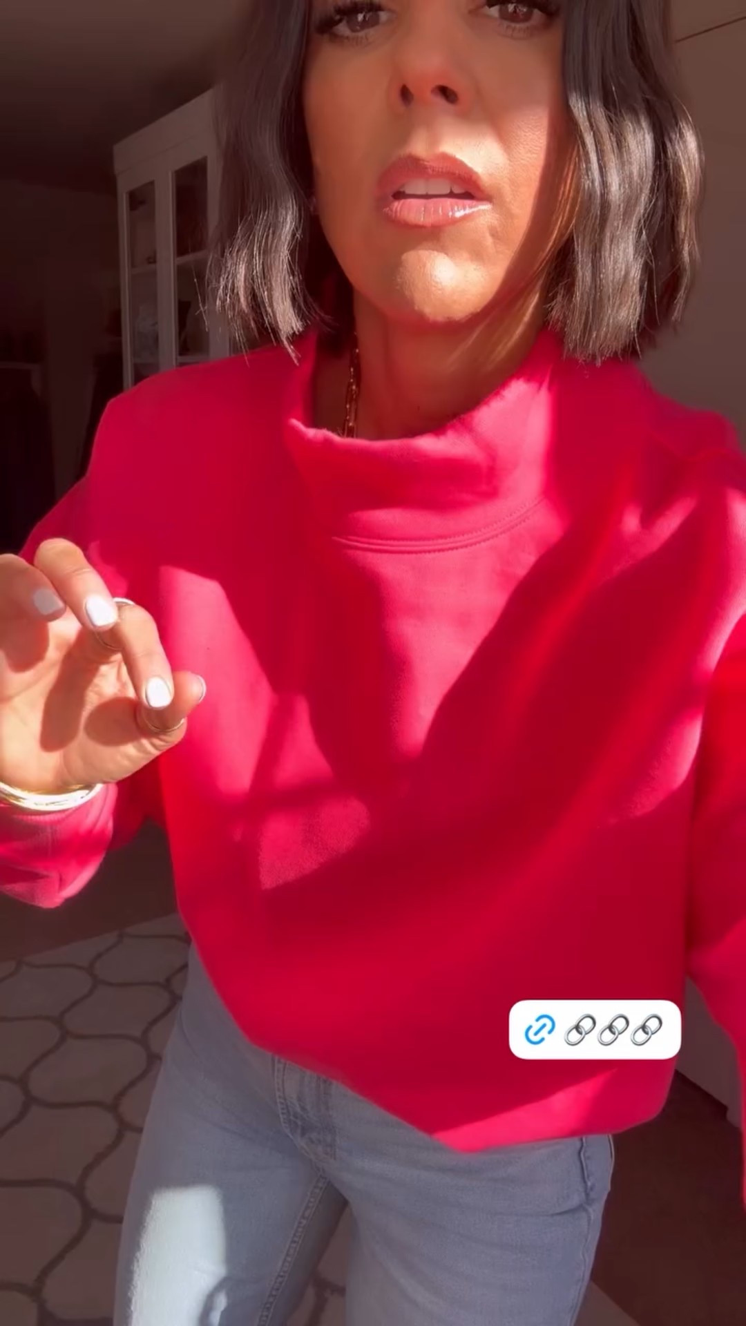 Love this Target sweatshirt ! I’m in size small. Size 2 regular length in jeans 

#LTKSeasonal #LTKFindsUnder100