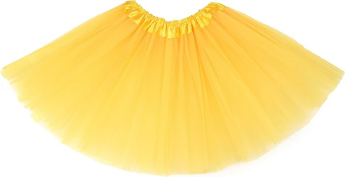 Girls Tutu Skirt 3 Layers Tulle Toddler Ballet Skirts Girls Tulle Tutu Dance Fit 3-10 yrs for Dan... | Amazon (US)