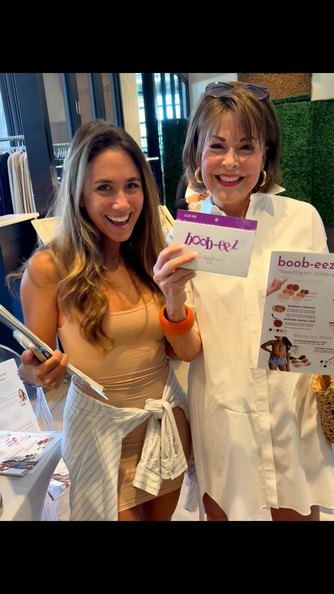 I’ve been referring these fantastic “headlight” covers since I first discovered them!  This is the creator (Carlie) along with her mom! They are the best I’ve found offering a very natural look under clothes - and come in 3 sizes and colors. After all - none of our boobies are one size -or color fits all! Brilliant! A must have for all women! 

#LTKStyleTip #LTKFindsUnder50