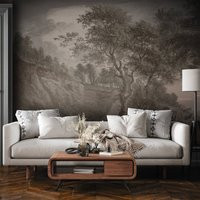 Paul Sandby Landscape Wallpaper Soft Watercolor Wall Mural #16 | Etsy (US)