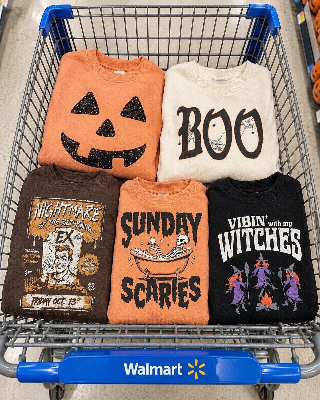 Cute new Halloween graphic sweatshirts at Walmart!




#walmart #walmartfashion #walmartstyle #walmartfinds #halloween #spookyseason #halloween #seasonal #holiday #spookyszn #sweatshirt #pumpkin #fall #fallfashion #fallfinds #fallstyle #falloutfit #walmartoutfit #walmartcart

#LTKgrwm #LTKootd #LTKSeasonal