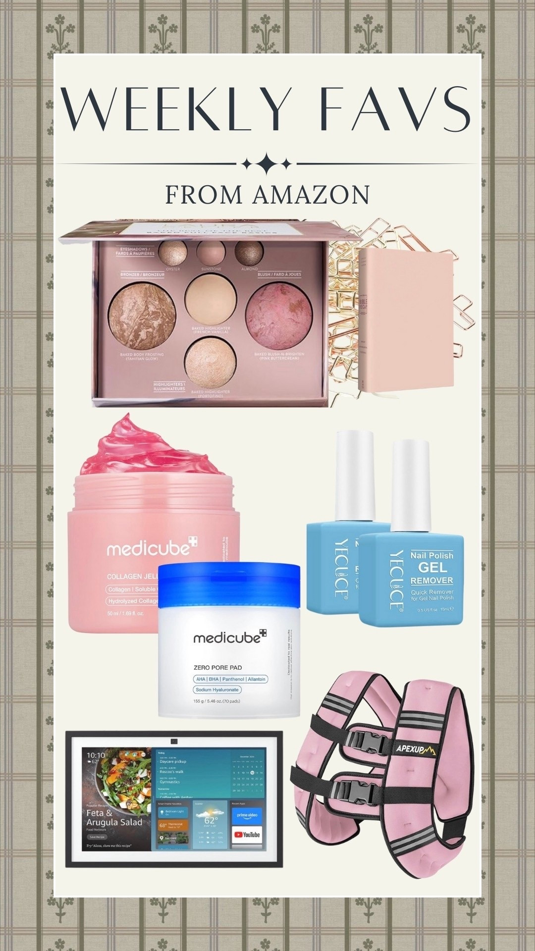 Weekly Amazon favorites!

#LTKBeauty #LTKFindsUnder100 #LTKFindsUnder50