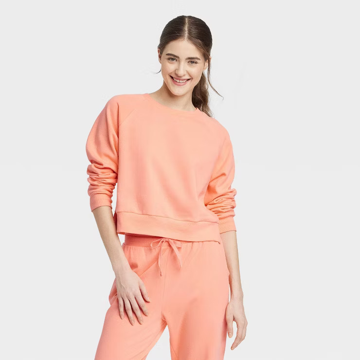 Women's Fleece Lounge Sweatshirt - Colsie™ | Target