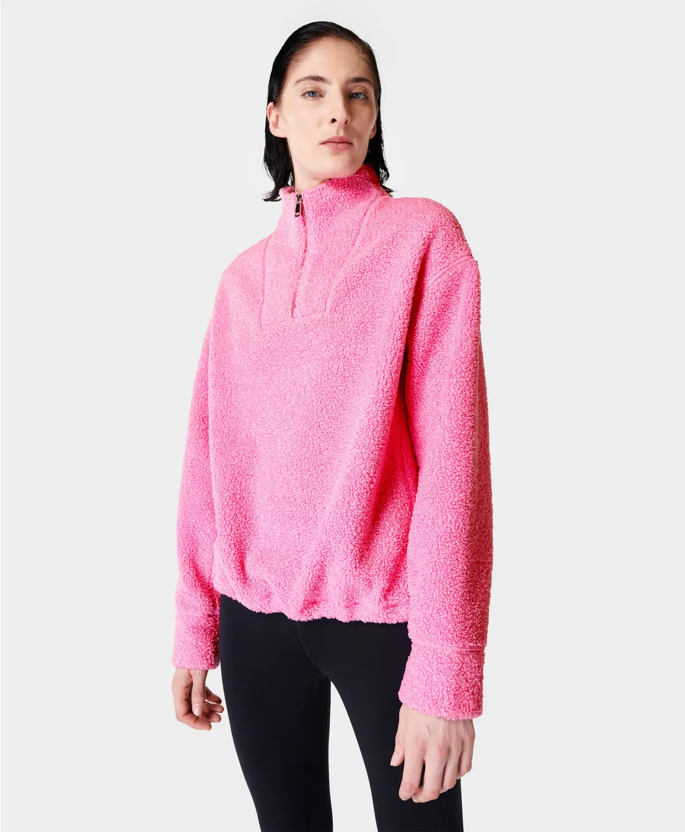 Lomond Fleece Half Zip Pullover | Sweaty Betty US