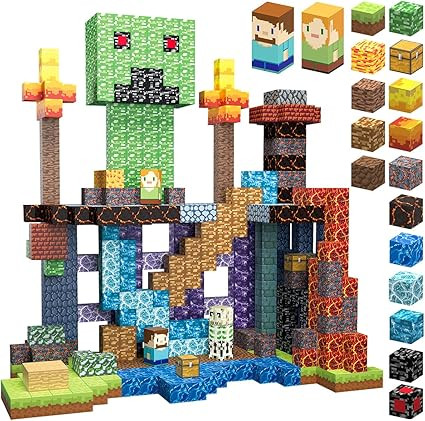 AIDYVOI 160PCS Magnetic Blocks Building Toys, 3D Magnetic Building Block Set for Kids Ages 3+, 1 ... | Amazon (US)