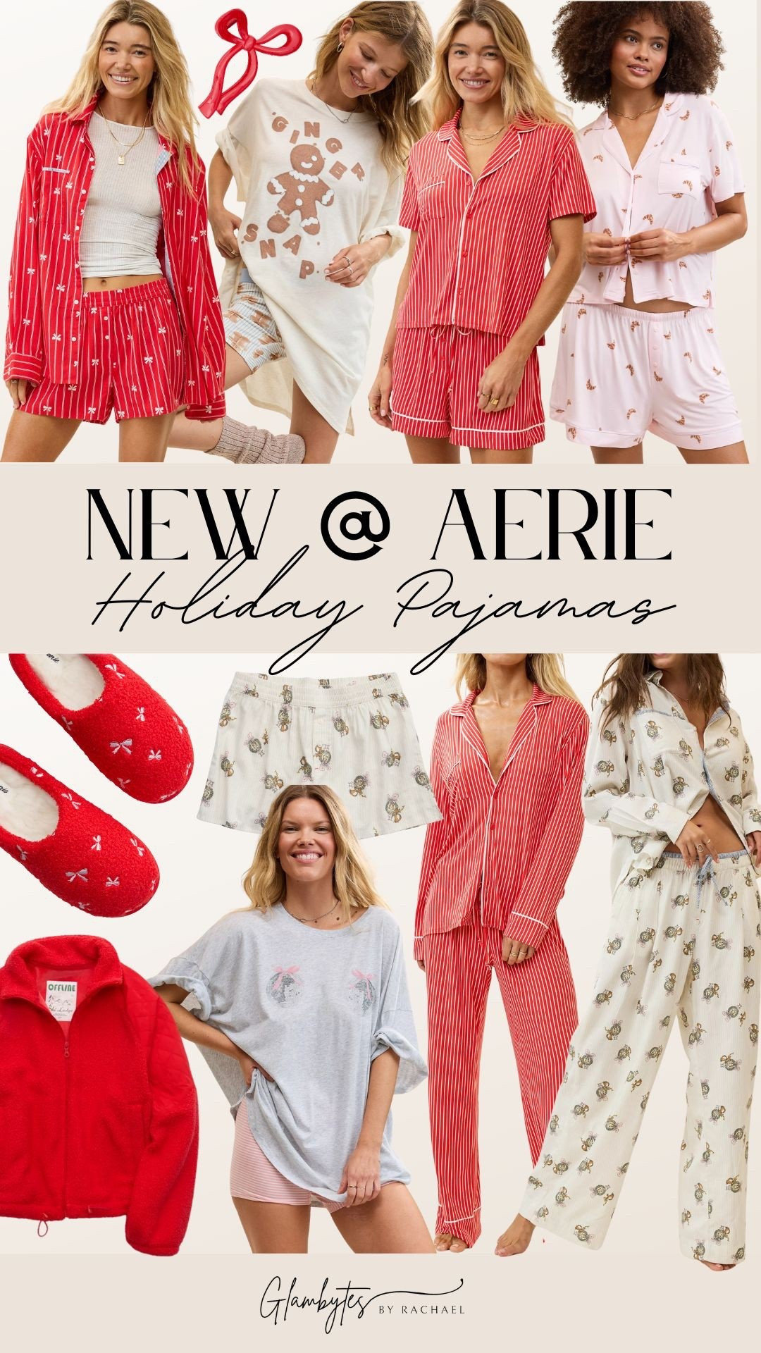 New holiday pjs at Aerie ✨❤️ Make the perfect gifts for her! 

aerie pajamas, holiday pajamas, christmas pjs, cozy sleepwear, festive loungewear, red pajamas, gingerbread pajamas, cute holiday outfits, christmas morning outfit, winter sleep set, comfy pj shorts, aerie holiday collection, matching christmas pjs, cute loungewear sets

#LTKGiftGuide #LTKHoliday #LTKFindsUnder50