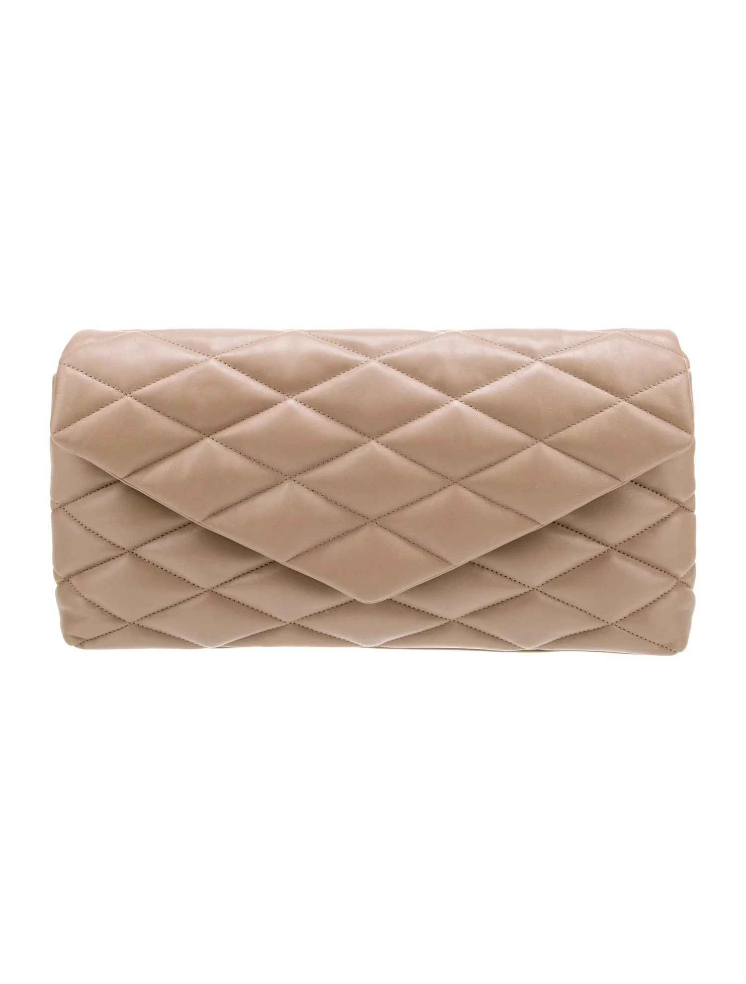 Quilted Sade Puffer Clutch | The RealReal