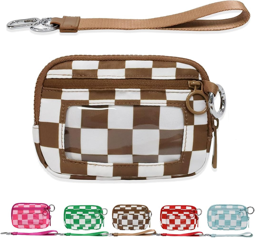 The Iris' Wallet 2nd Gen, The Iris Pouch Wristlet Zip Card Case With ID Window, Women'S Waterproo... | Amazon (US)