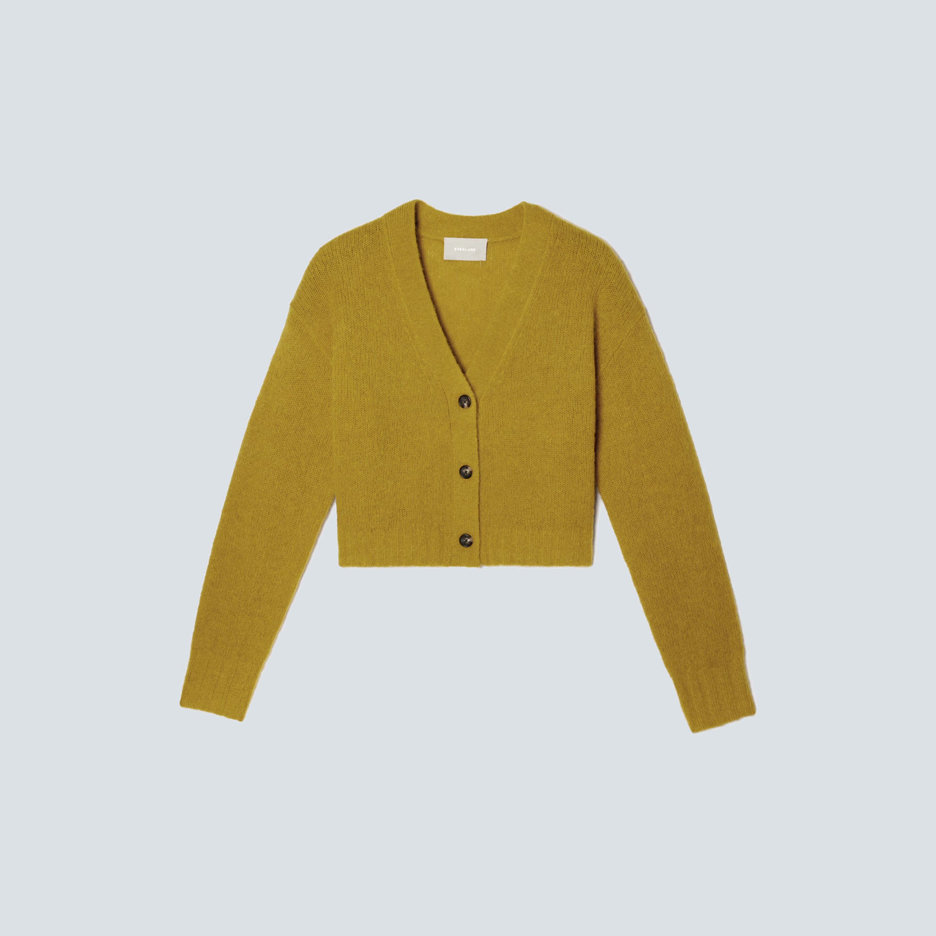 The Alpaca V-Neck Cropped Cardigan | Everlane