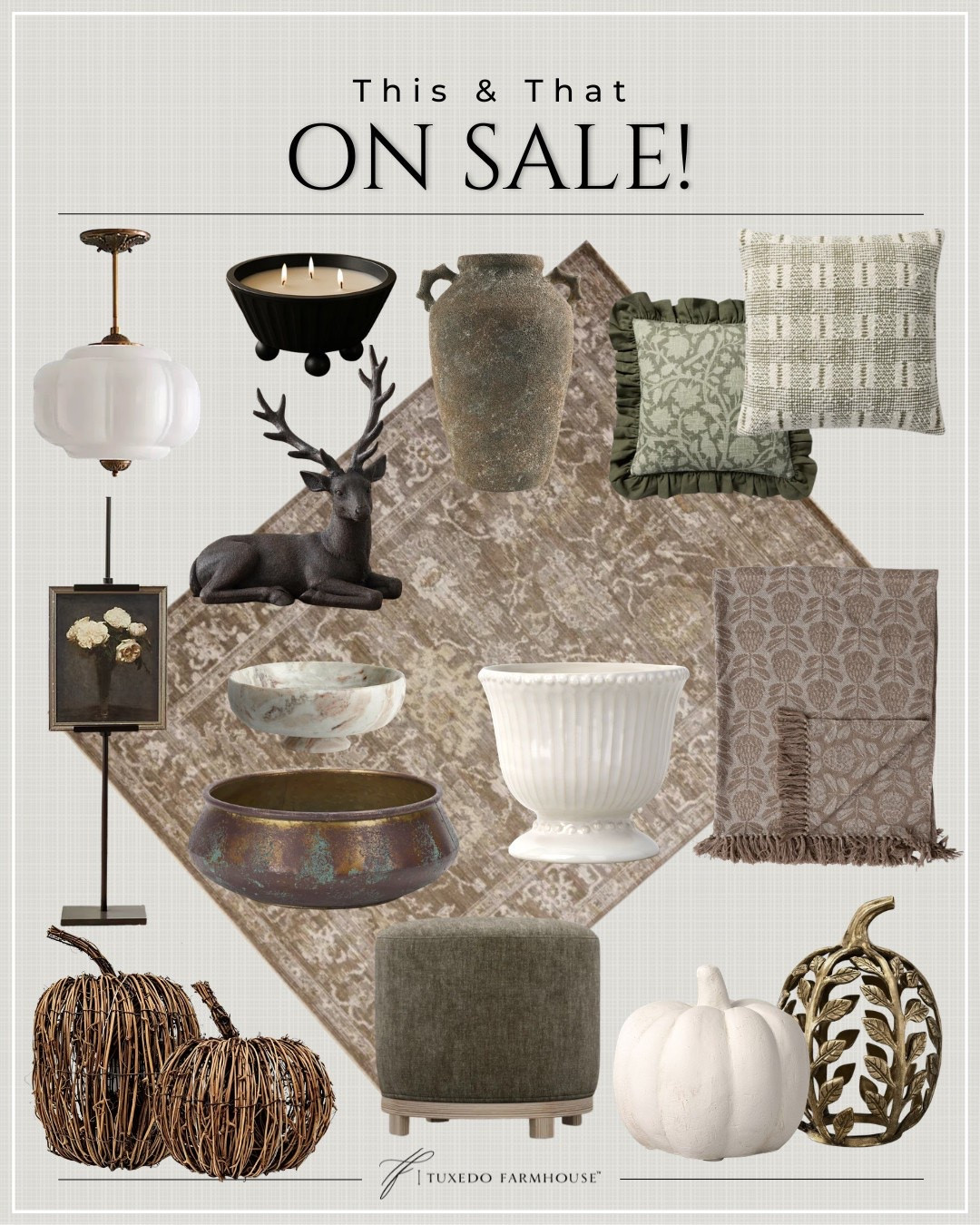 A little this & that on sale! 🤎 These are the kinds of pieces I love for adding warmth and character—pretty pillows, cozy throws, textured accents, timeless lighting and a few seasonal touches for fall. Such good finds for an easy home refresh without spending a fortune! 🍂

#LTKHome #LTKSaleAlert #LTKStyleTip #FallDecor #HomeDecorDeals #CozyHome #NeutralDecor #FallHome 

 #LTKSeasonal #LTKHome #LTKSaleAlert

#LTKSeasonal #LTKHome #LTKSaleAlert