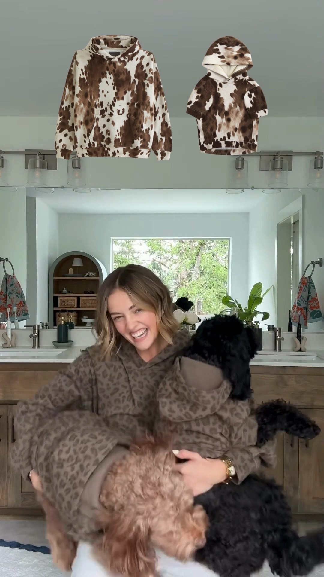 matching hoodies with the dogs on sale at abercrombie right now !! 

#LTKFallSale