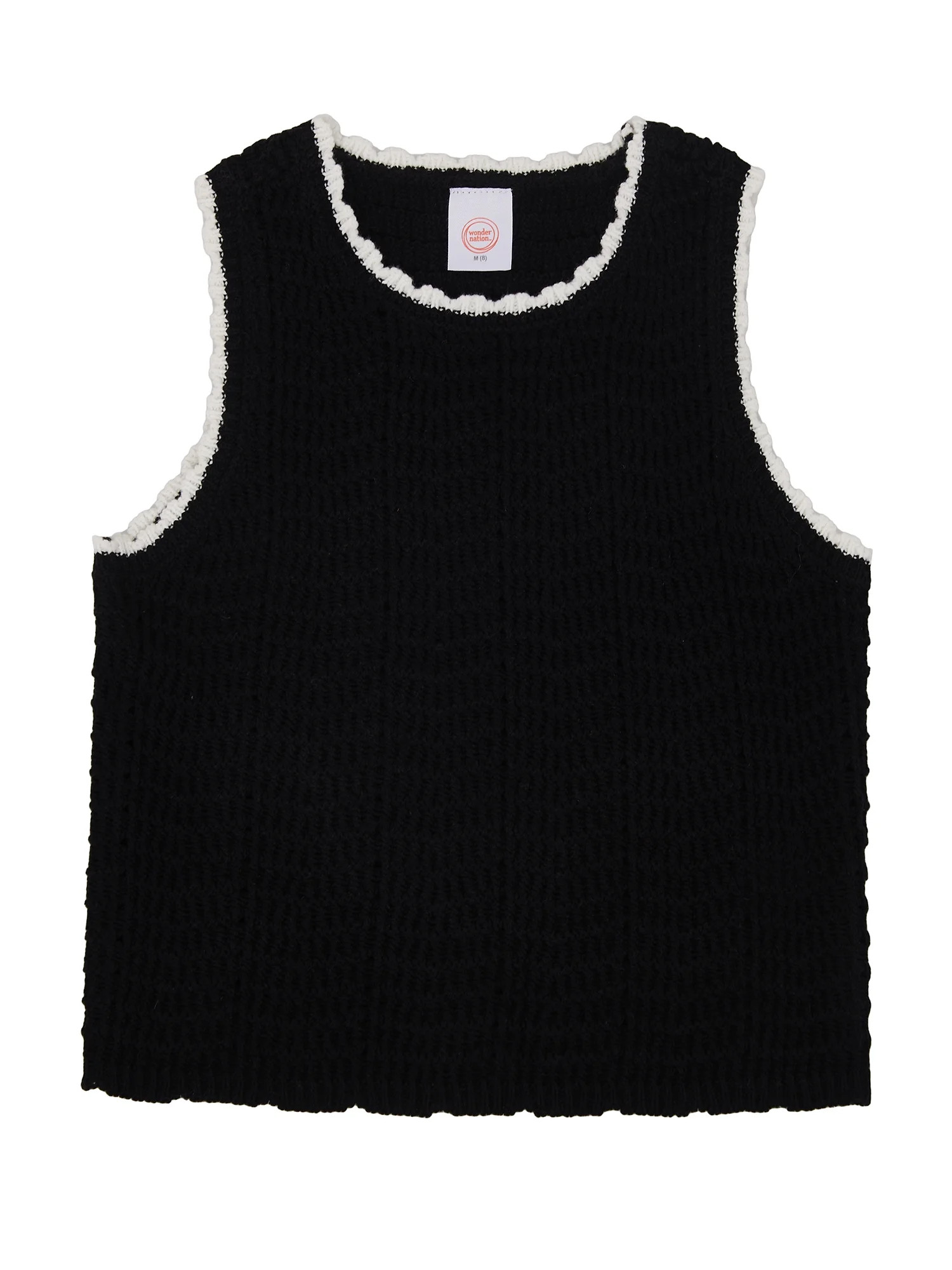 Wonder Nation Girls Sweater Tank, Sizes 4-18 & Plus | Walmart (US)