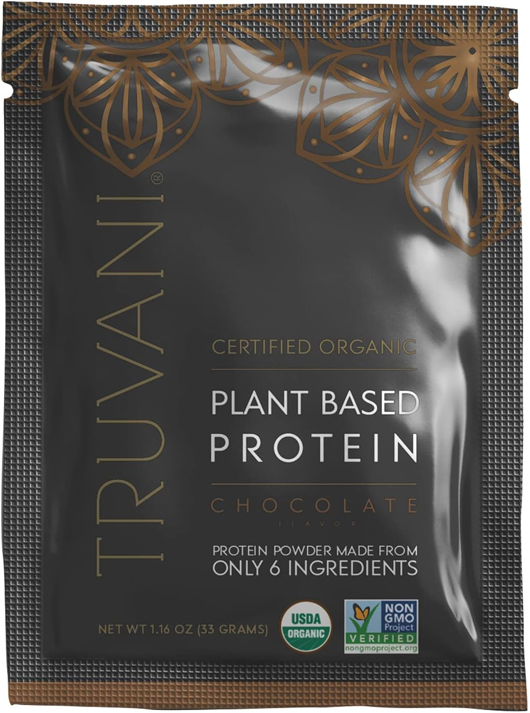 Truvani Organic Vegan Protein Powder Chocolate - 20g of Plant Based Protein, Organic Protein Powd... | Amazon (US)
