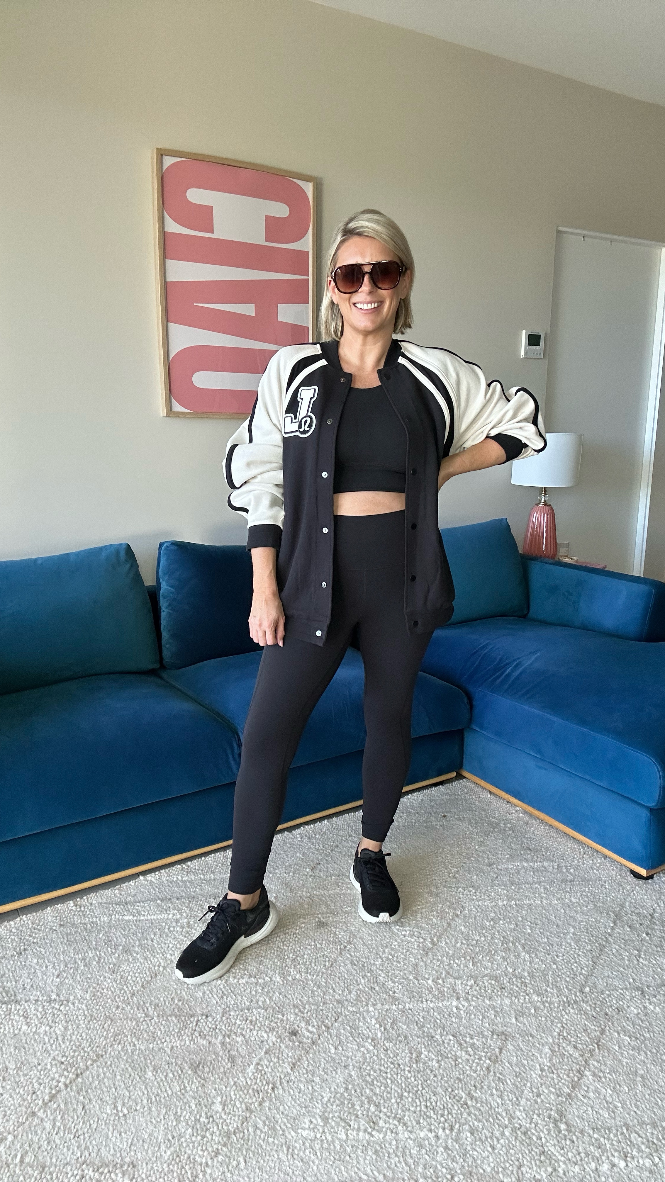 This new varsity-inspired range of activewear ticks ALL my boxes with its bold graphics and classic colours. 

Jacket: M/L (8-12)
Shorts: Medium (probably could have gone a small)
Trackpants: Small 
Crew: Small 
Tee: 

#LTKaustralia #LTKfitness #LTKwinter