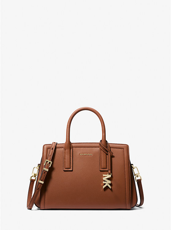 Laila Small Pebbled Leather Satchel | Michael Kors (UK)