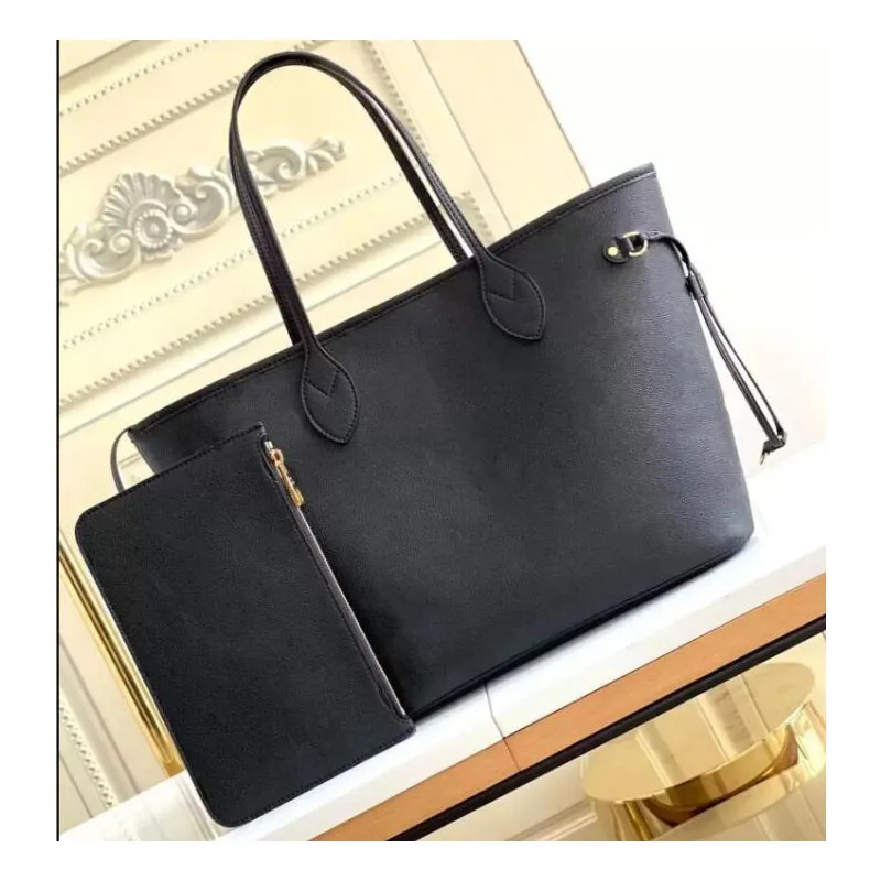 2pcs/set tote bag classic Designer womens handbags flower ladies composite tote PU leather clutch... | DHGate