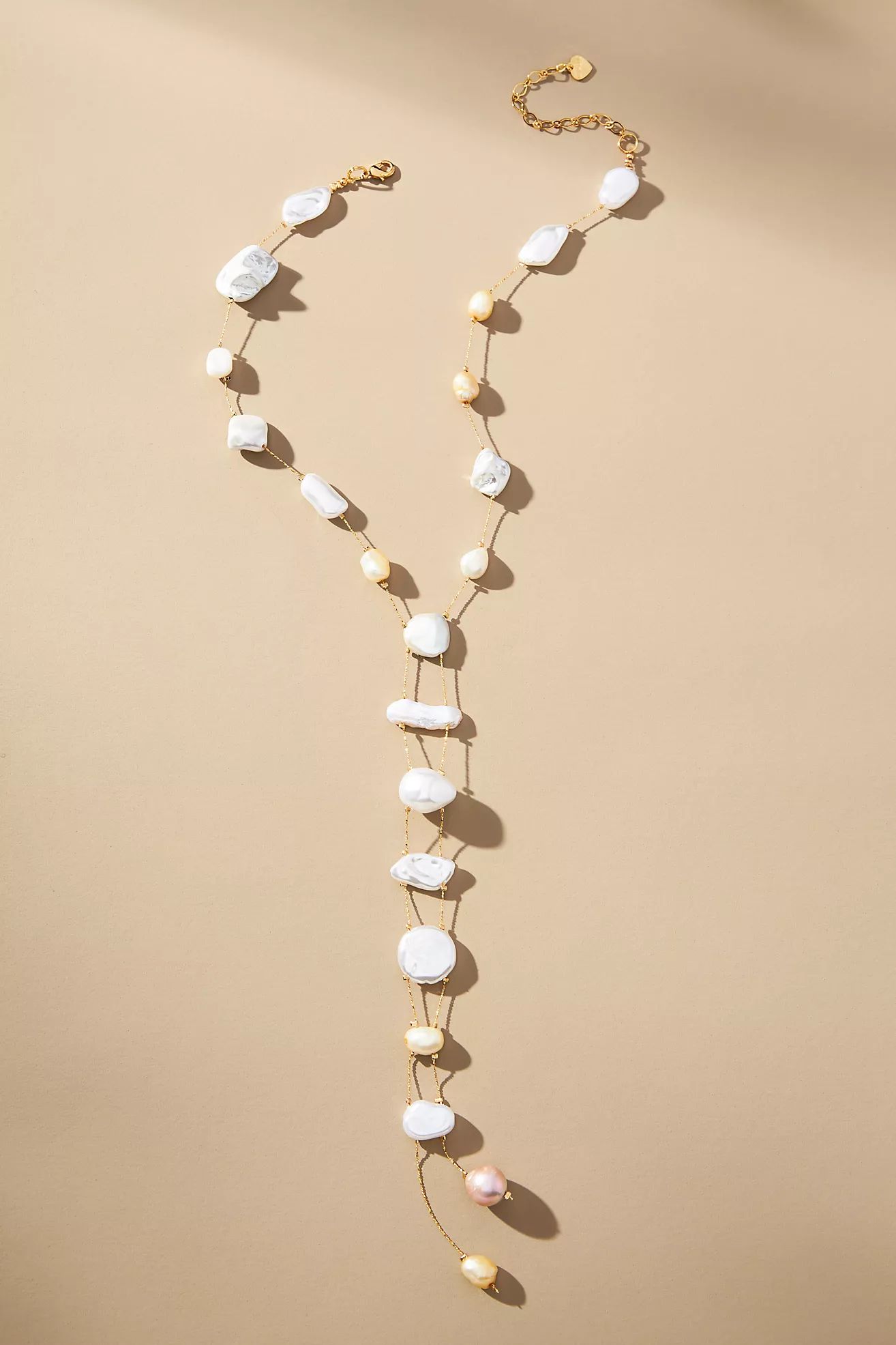 Pearl Ladder Necklace | Anthropologie (US)