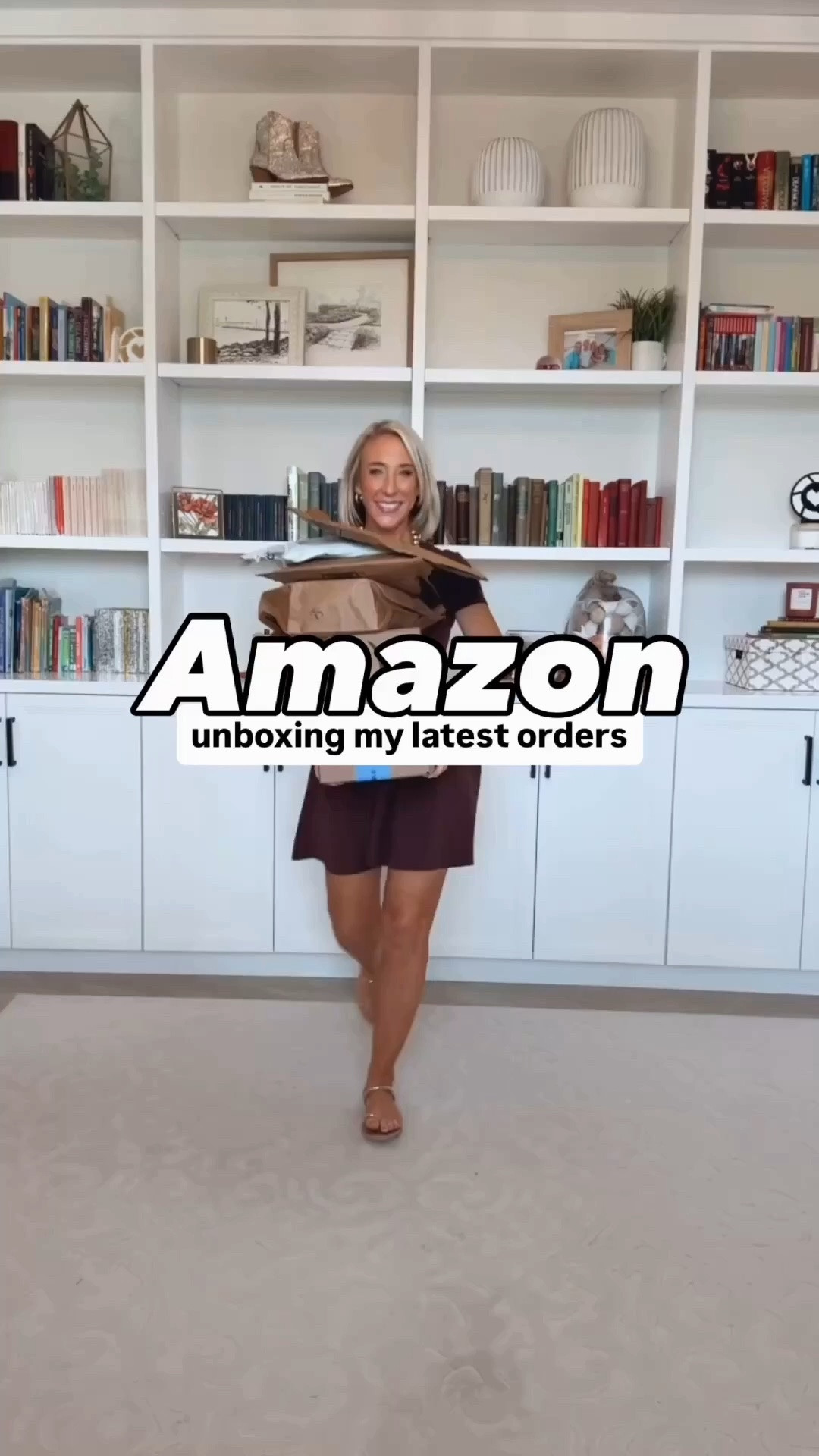 Amazon - unboxing my latest orders * Short Sleeve T-Shirt Drop Waist Mini Dress - size small. 7 colors. 1. Floral Clutch - 14 colors. 2. Cropped Varsity Bomber Jacket - size small. 10 colors. * Wide Leg Jeans - size 25. * White Tank - size XS. 17 colors. 3. Circle Fringe Maxi Skirt - size small. 8 colors. 4. Pull-On Lightweight Barrel Pants - size small. 10 colors. 5. Double Breasted High Collar Cropped Trench Coat - size small. 8 colors. 6. Pleated Chiffon Skirt - size XS. 13 colors. 7. Close Pointed Toe Block Heel Slingback Pumps - tts. Multiple colors… depending on size. 8. Sculpt and Tone Arm Firming Cream 9. Gua Sha Neck Firming Cream 10. Collagen OverNight Wrapping Mask

#LTKSeasonal #LTKOver40 #LTKPetite