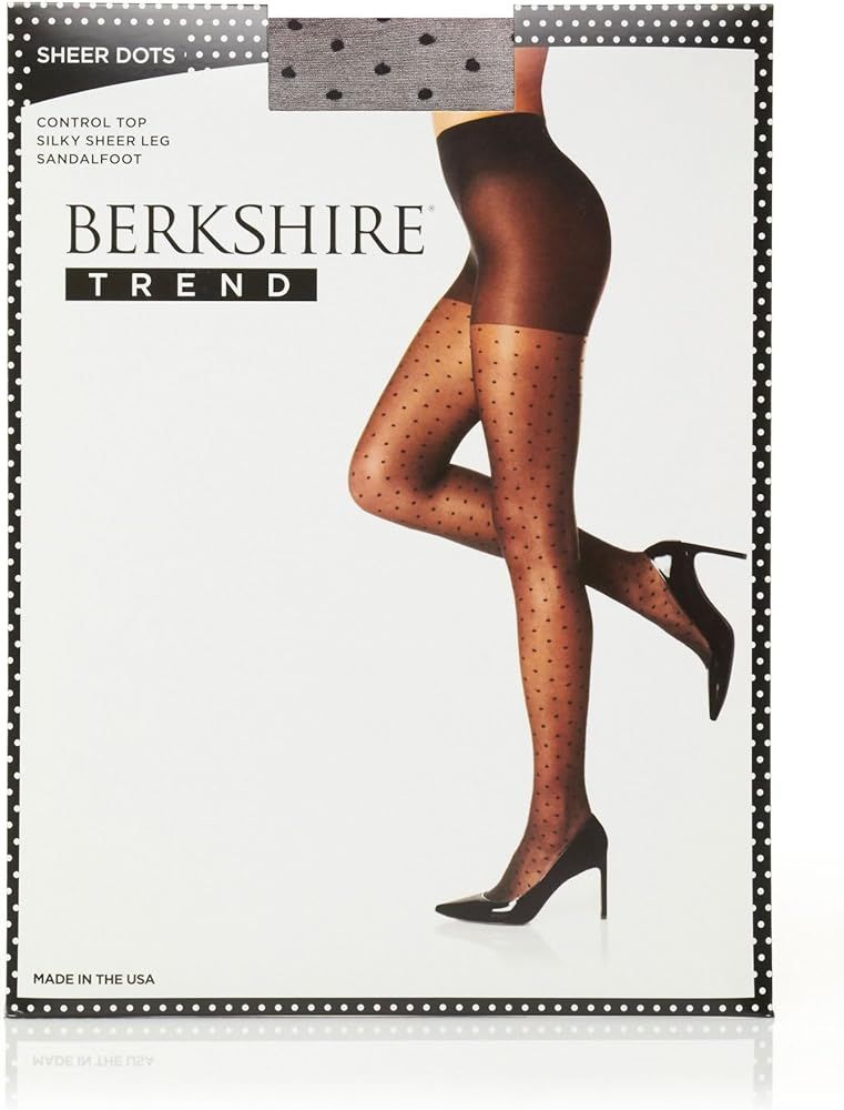 Berkshire Women's Sheer Dot Control Top Pantyhose | Amazon (US)