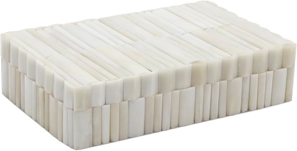 Handicrafts Home Handmade Ivory Pattern Decorative Box - Storage Organizer, Decor Centrepiece, Me... | Amazon (US)