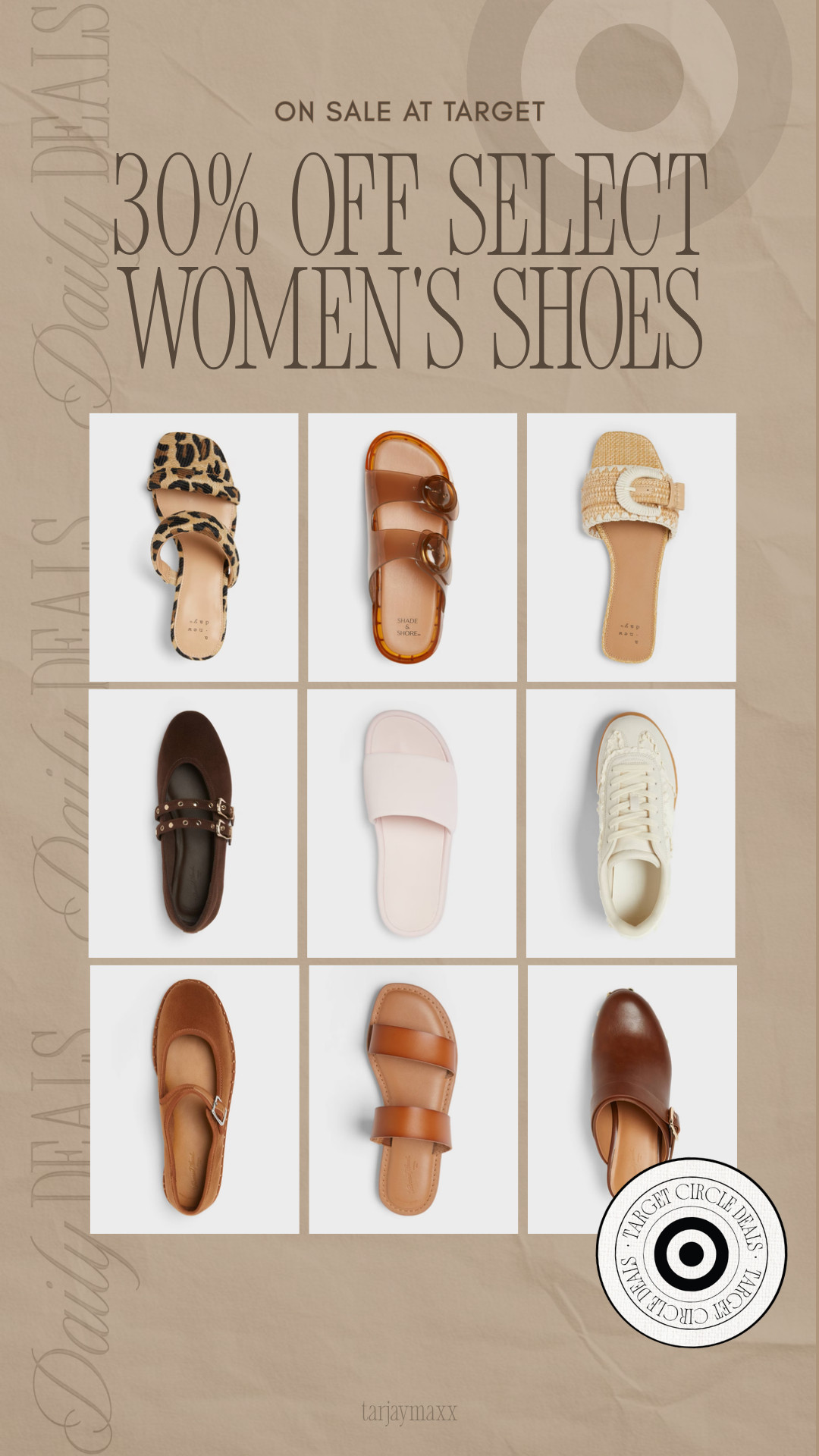 The shoe section is dangerous this week 👀 Women’s shoes are 30% off at Target - such a good time to grab everyday sneakers, flats, sandals and transitional pairs you can start wearing into fall.
wedding guest dress summer, teacher outfits, country concert outfits, date night outfits, fall outfits women, back to school teacher gift, business casual workwear, vacation outfits beach, summer outfits over 40, work outfits 

 #LTKgrwm #LTKootd #LTKSeasonal