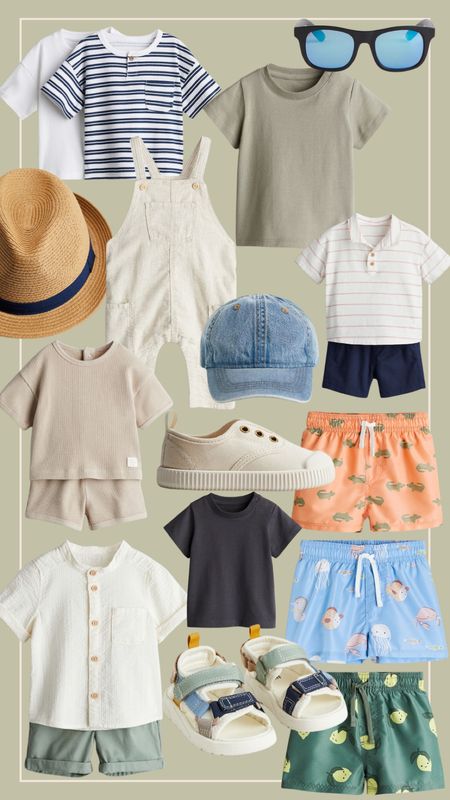H&M summer clothes for toddler and baby boys - swim trucks, shoes and more

#LTKBaby #LTKKids
