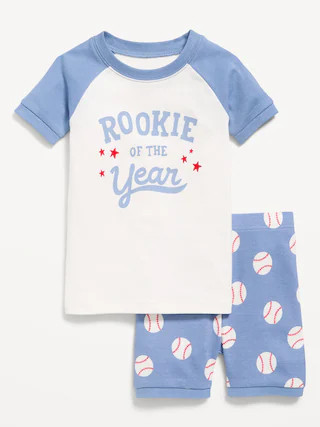 Unisex Snug-Fit Printed Pajama Set for Toddler & Baby | Old Navy (CA)