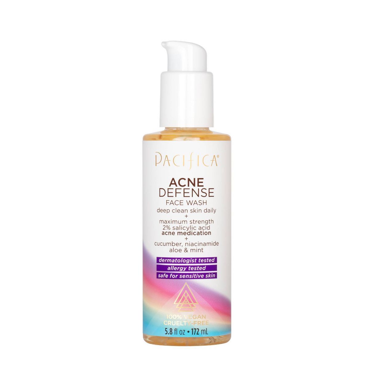 Pacifica Acne Defense Face Wash - Mint & Cucumber - 5.8 fl oz | Target
