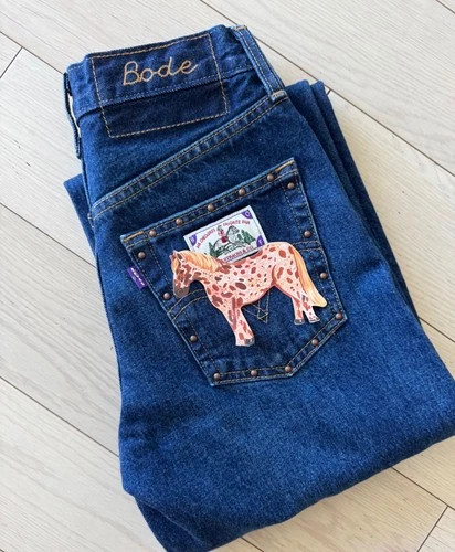 Bode x Levi’s Barrel Racer Jeans + Bode Bag | eBay US