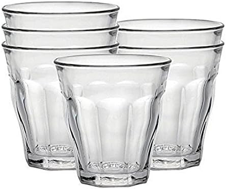 Duralex Picardie 4.5 Ounce Clear Tumbler, Set of 6 | Amazon (CA)