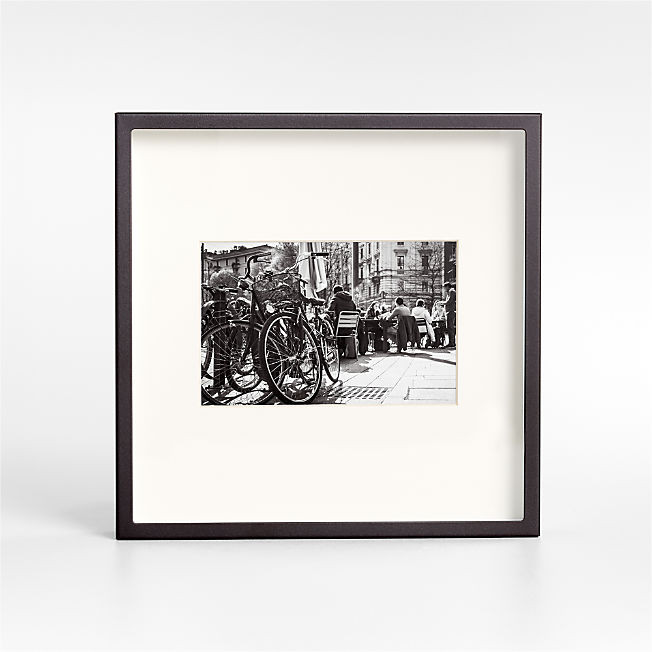 Brushed Gunmetal 4x6 Frame + Reviews | Crate & Barrel | Crate & Barrel
