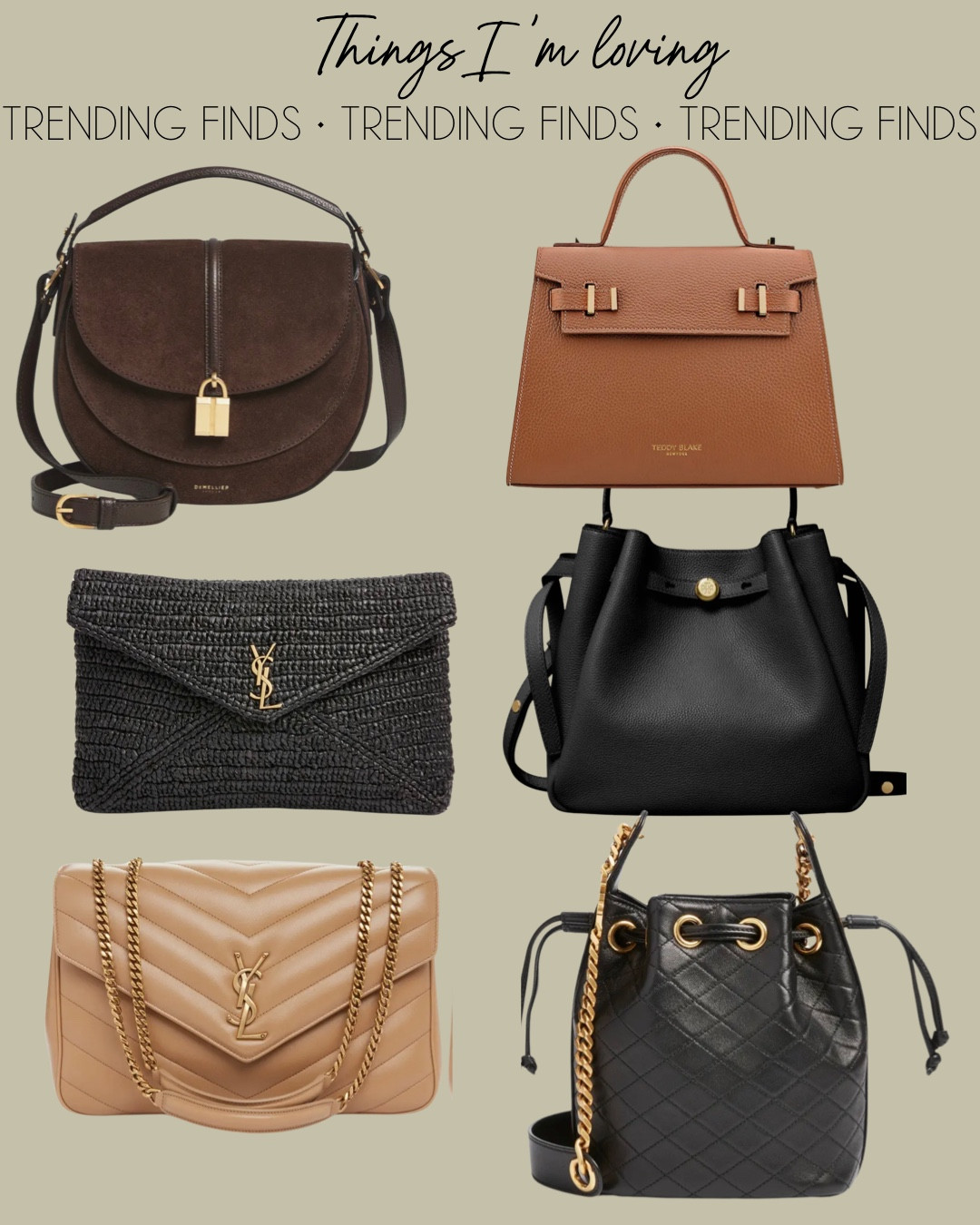 Spring everyday handbags I’m loving designer bags luxe 

#LTKValentine #LTKootd #LTKdayinmylife