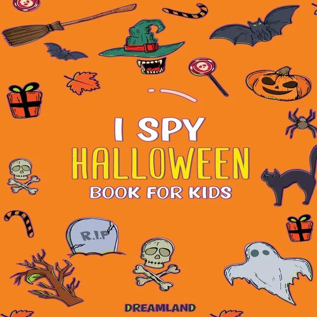 I Spy Halloween Book For Kids : ABC's for Kids, A Fun and Educational Activity + Coloring Book fo... | Walmart (US)