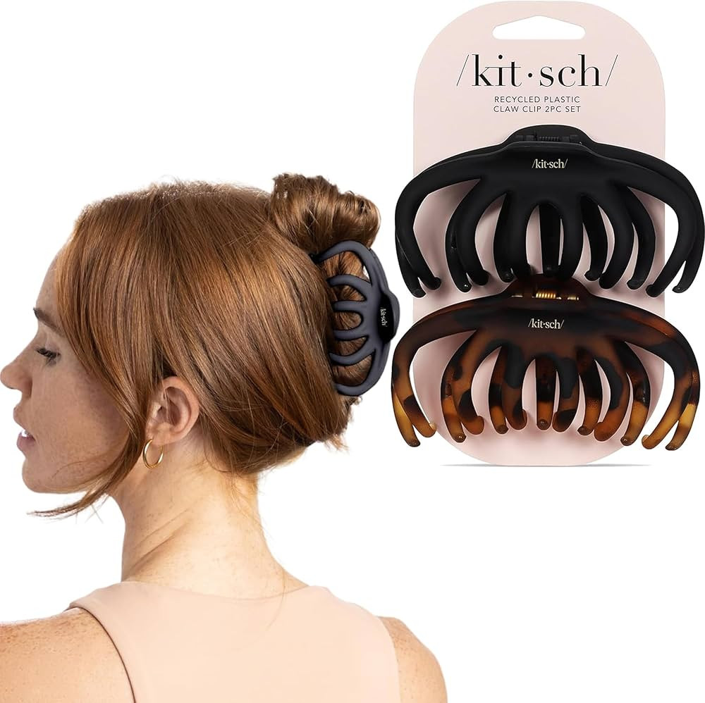 Kitsch Octopus Claw Clips for Women - Cute & Stylish Hair Clips for Everyday Use, Octopus Claw Cl... | Amazon (US)