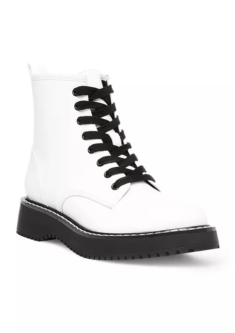 Kurt Lace Up Booties | Belk