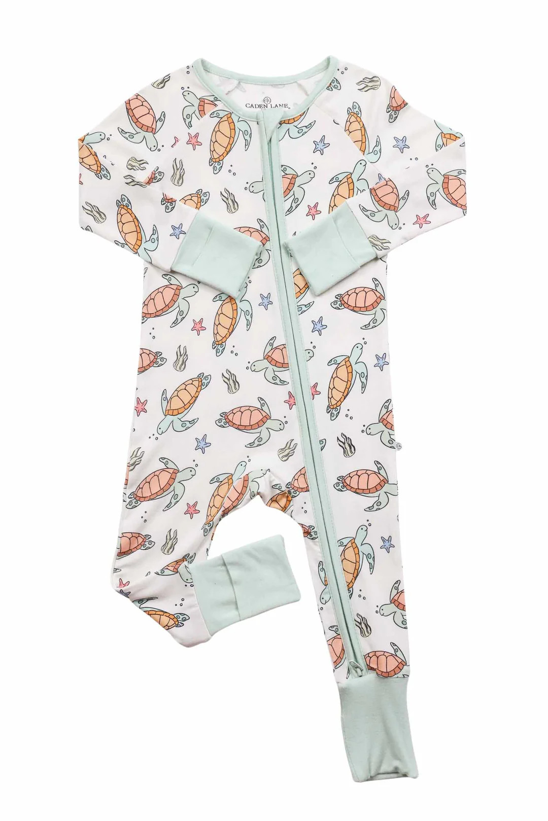 Convertible Zip Romper | Turtley Rad | Caden Lane
