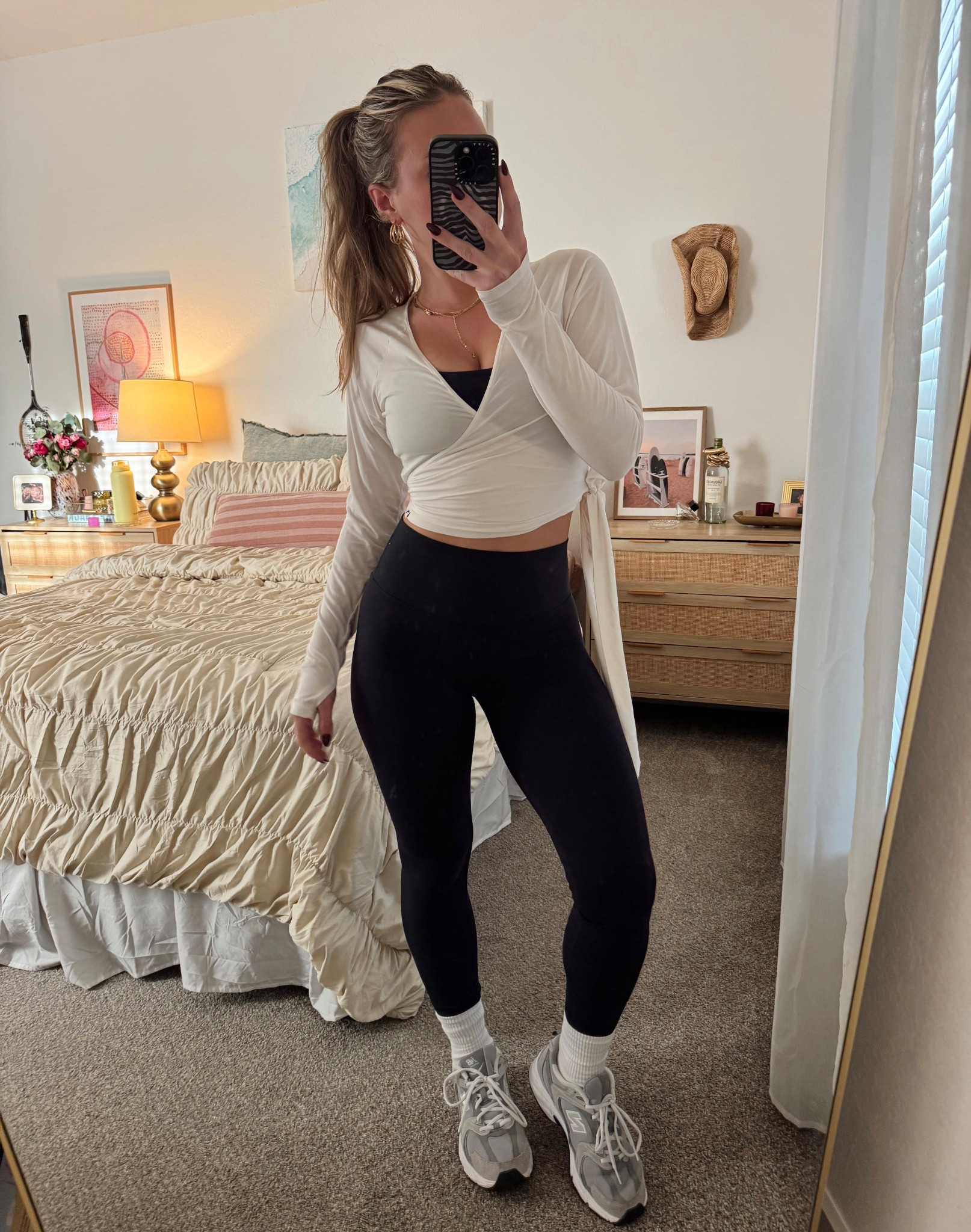 wrap top is from target <3 

#LTKActive #LTKootd