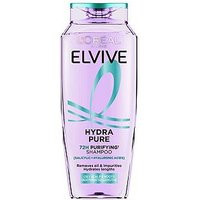 LOral Paris Elvive Hydra Pure Shampoo 400ml | Boots.com