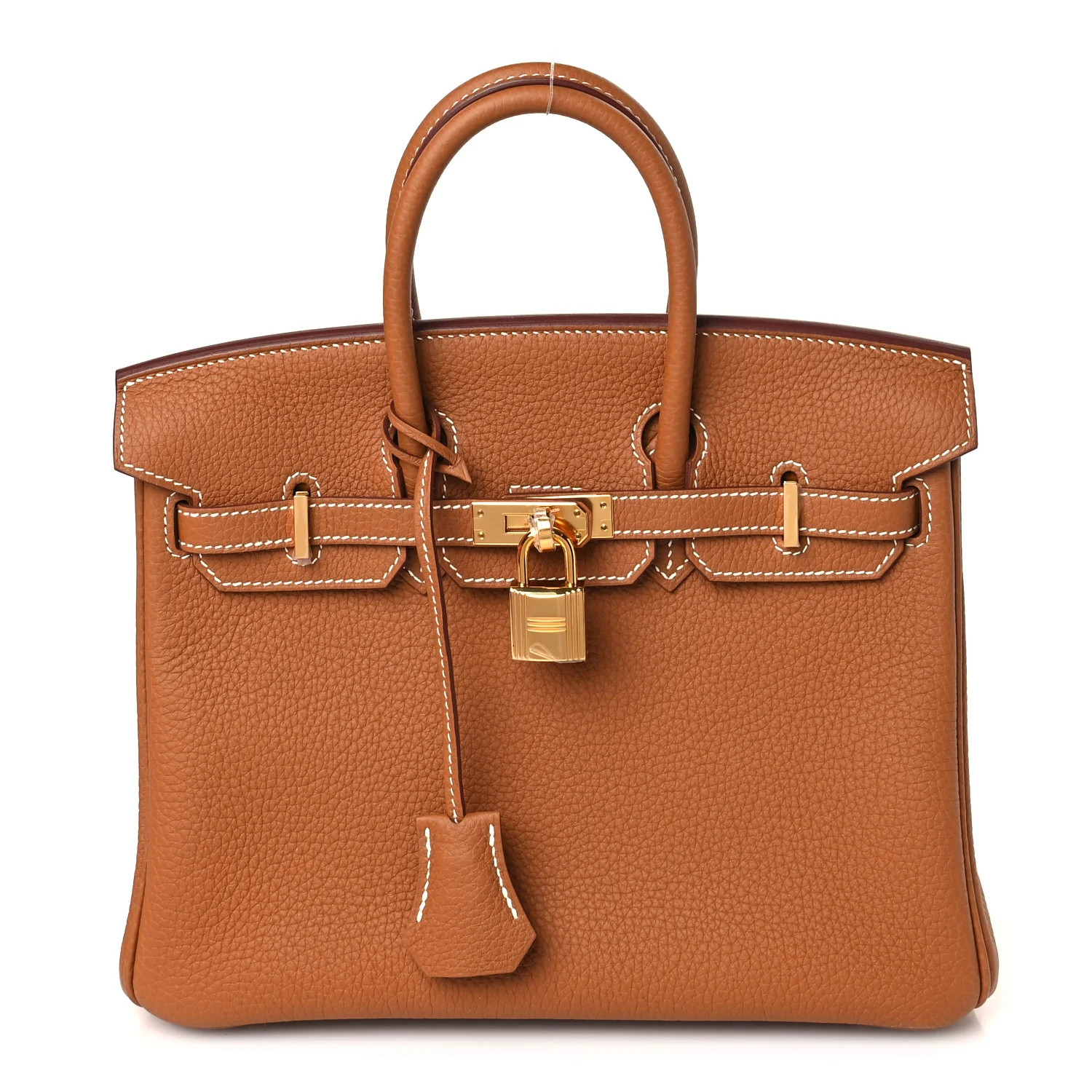 Togo Birkin 25 Gold | FASHIONPHILE (US)