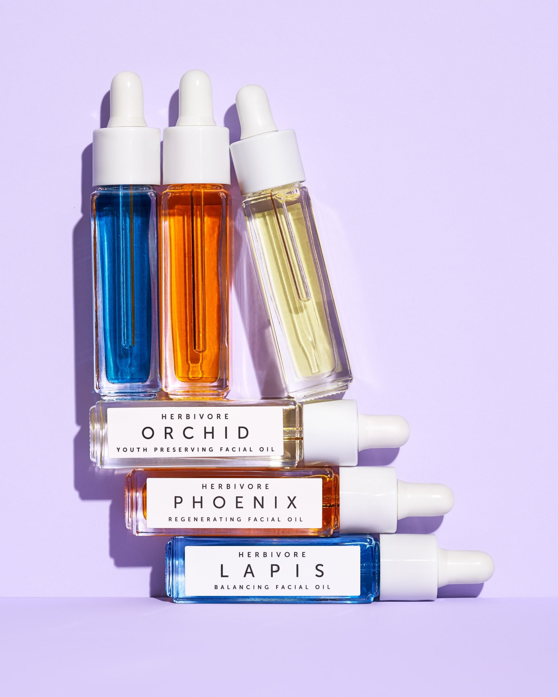 Mini Facial Oil Trio | Herbivore 