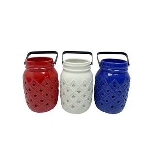 Assorted 7" Mason Jar Tealight Lantern by Celebrate It™, 1pc. | Michaels | Michaels Stores